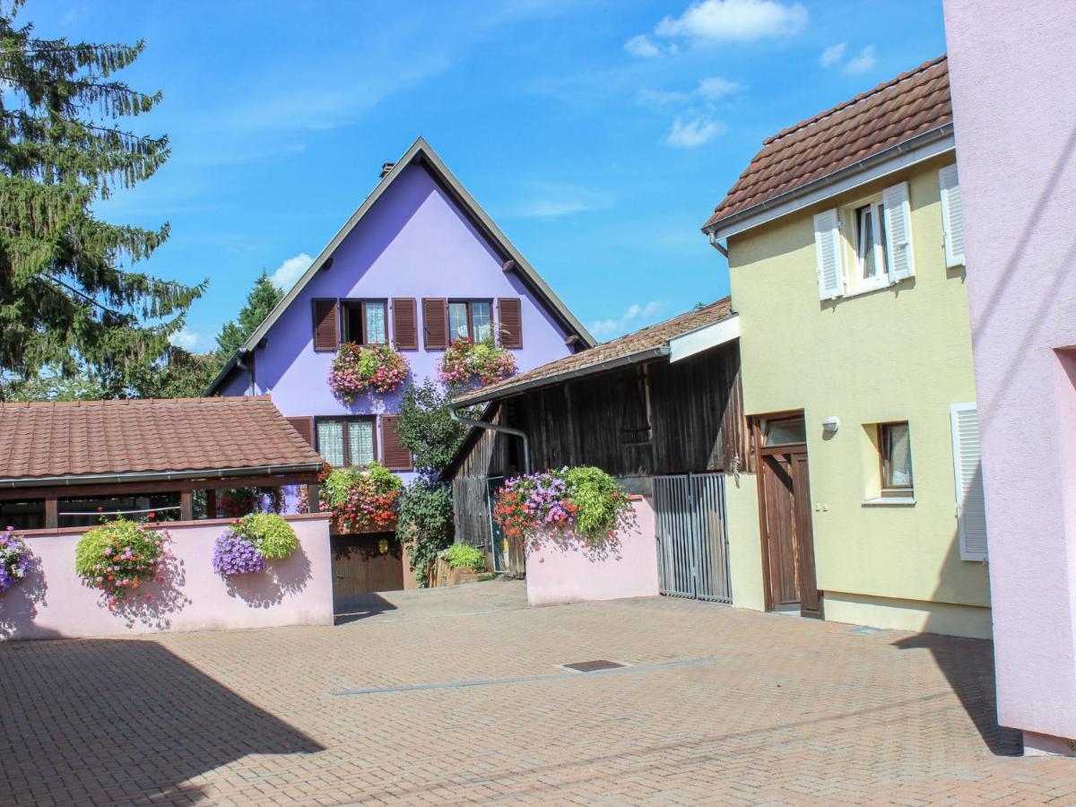Apartment Résidence jaune et rose-2 Marckolsheim Exterior foto