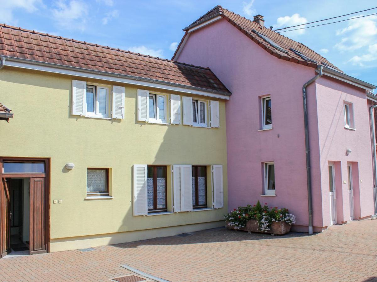 Apartment Résidence jaune et rose-2 Marckolsheim Exterior foto